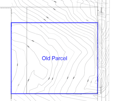 Old and Current Parcel Calgary Surveyor