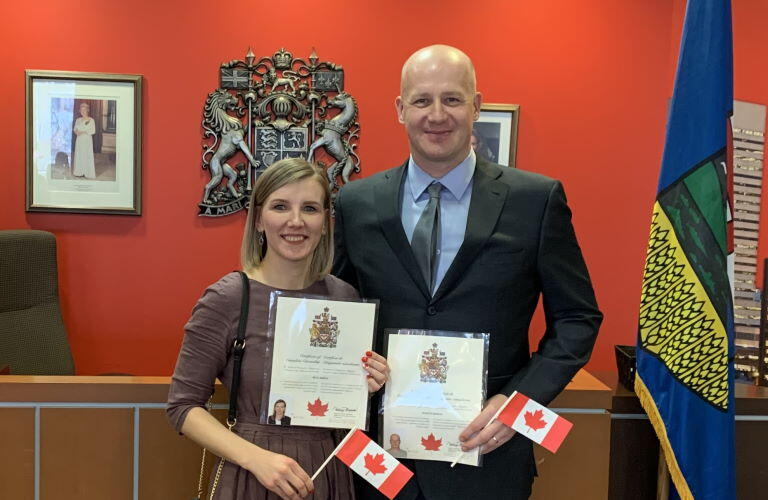 Newly Minted Canadians!